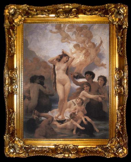 framed  Adolphe William Bouguereau The Birth of Venus, ta009-2
